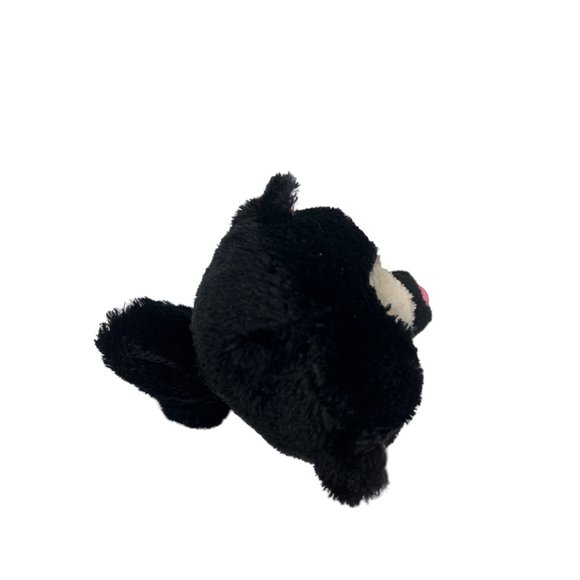 Ty Beanie Boos Flora Skunk Plush Stuffed Animal Pet Toy Pink Glitter Eyes - Picture 5 of 8